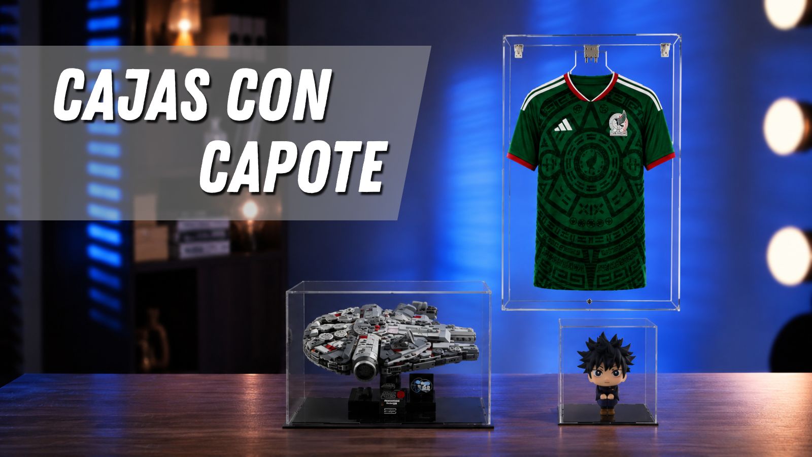 Cajas con capote