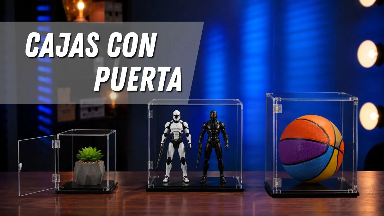 Cajas con puerta